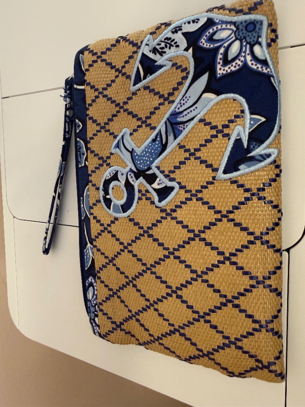 Vera Bradley Beach Wristlet  Retired Pattern: Tropics Tapestry